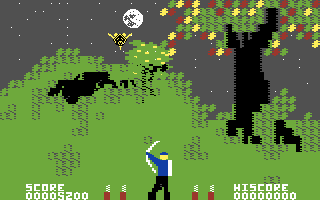 Forbidden Forest screenshot 5 for Commodore 64